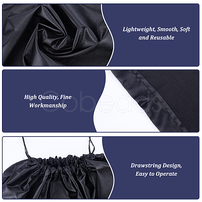 Cloth Imitation Silk Dustproof Storage Pouches ABAG-WH0044-47B-1