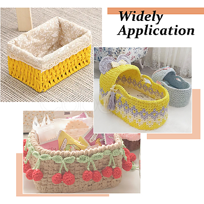 5Pcs 3 Styles Wooden Basket Bottoms DIY-HS0002-15-1