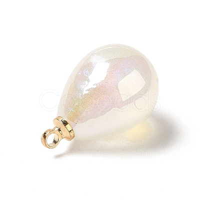 UV Plating Acrylic Pendants FIND-I035-01E-1