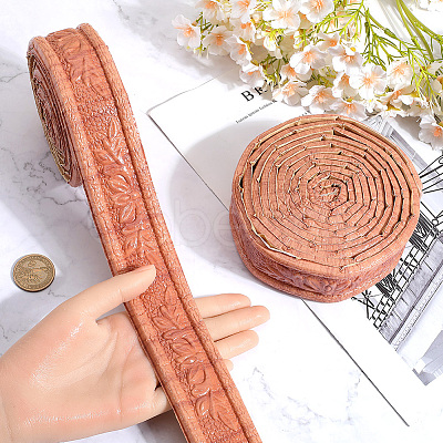 2Pcs Foam 3D Self-Adhesive Waterproof Wallpaper Border DIY-GF0010-19G-1
