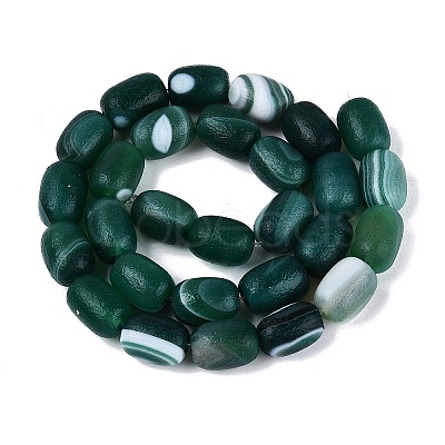 Natural Agate Beads Strands G-Q606-97A-01-1