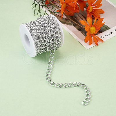 Aluminium Curb Chains X-CHA-T001-22S-1