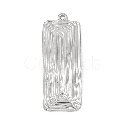 304 Stainless Steel Pendants STAS-D366-02C-P-1
