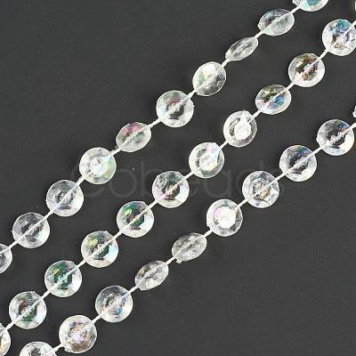 Acrylic Transparent Beads Bradde Chain DIY-D041-01B-1