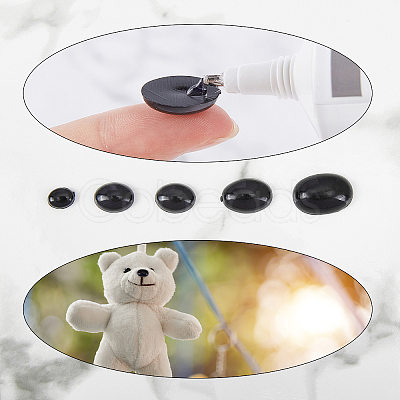 Plastic Doll Noses Crafts Accessories DIY-WH0189-23B-1