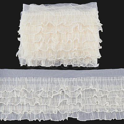 2 Yards Organza Ribbons SRIB-GF0001-66C-1