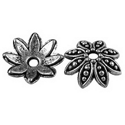 Tibetan Style Bead Caps LS-TIBEB-LF1027YKG-AS-LF-1