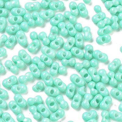 Baking Paint Glass Seed Beads SEED-A033-04D-1