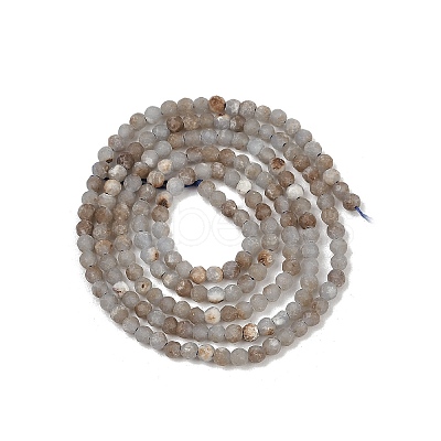 Natural Angelite Beads Strands G-RM2025-A48-A-1
