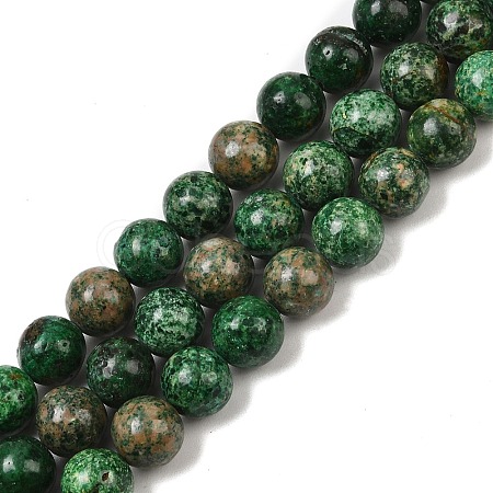 Natural Chrysocolla Beads Strands G-I318-09B-1