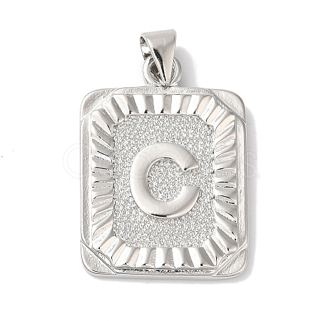 Rack Plating Brass Pendants KK-B092-42P-C-1