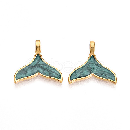 304 Stainless Steel Pendants STAS-N108-18B-G-1