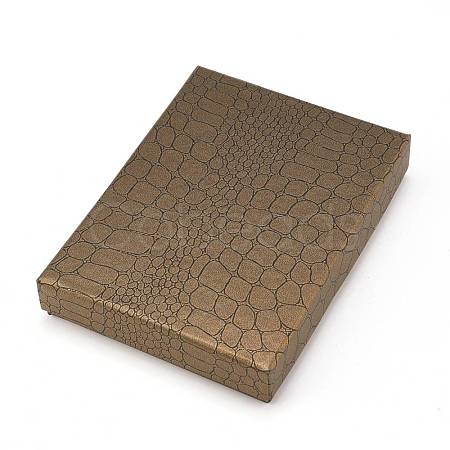 Python Pattern Cardboard Jewelry Set Boxes CBOX-L007-008C-1