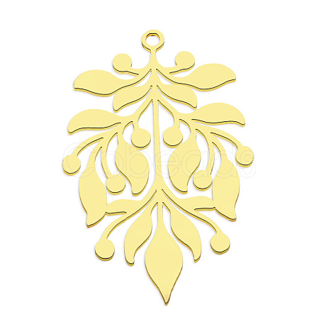 201 Stainless Steel Pendants STAS-S105-LA781-2-1