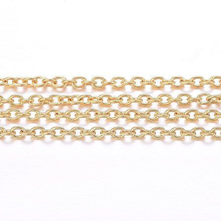 304 Stainless Steel Cable Chains CHS-H020-12G-100M-1