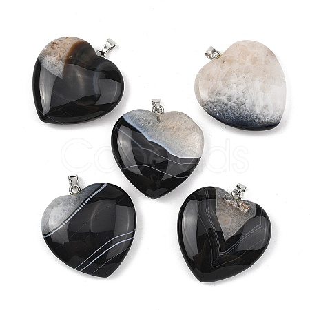 Natural Agate Pendants GG-K002-12A-12-1