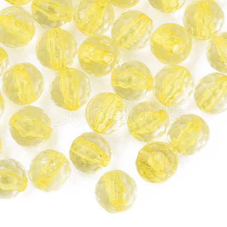 Transparent Acrylic Beads MACR-S373-133-T07-1