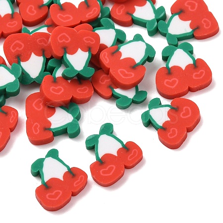 Handmade Polymer Clay Cabochons CLAY-P006-08B-1