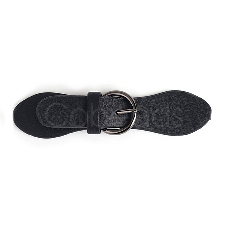 Black PU Leather Buckles FIND-WH0111-285B-1