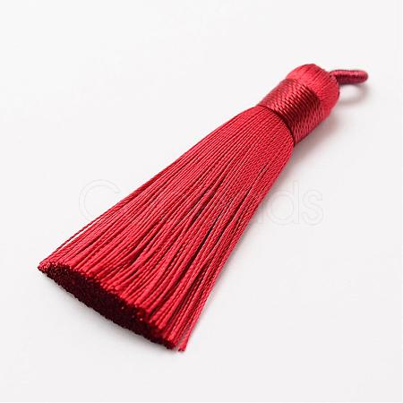 Polyester Tassel Big Pendant Decorations FIND-P022-10-1