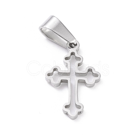Non-Tarnish 304 Stainless Steel Pendants STAS-L216-26P-1