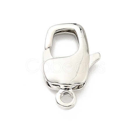Brass Lobster Claw Clasps X-KK-G416-22P-1