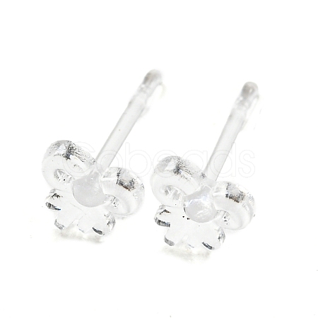 Resin Stud Earring Findings FIND-H046-09-1