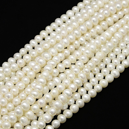 Natural Cultured Freshwater Pearl Beads Strands PEAR-L001-C-13-1