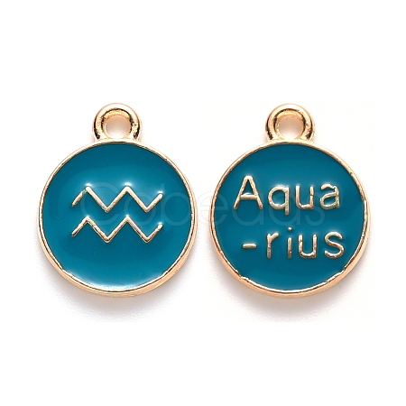 Alloy Enamel Pendants LS-ENAM-S124-01A-05J-1