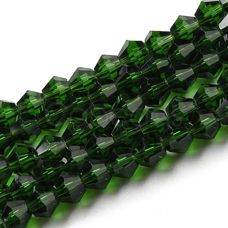 Transparent Glass Beads Strands EGLA-A039-T6mm-D25-1