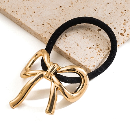 Bowknot Alloy Elastic Hair Accessories for Women PW-WG9D2FD-03-1