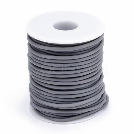 Hollow Pipe PVC Tubular Synthetic Rubber Cord RCOR-R007-3mm-10-1