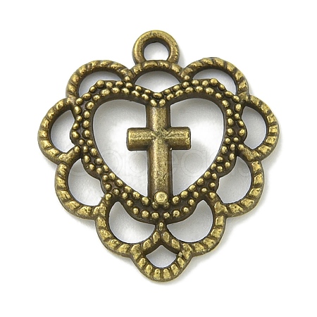 Tibetan Style Alloy Pendants LS-TIBE-I026-6016AB-1