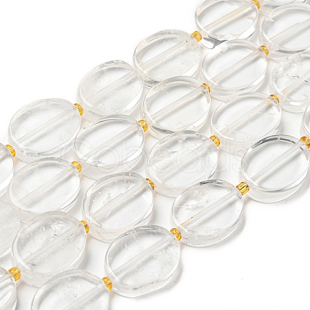 Natural Quartz Crystal Beads Strands G-G072-C03-01-1