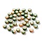 Glass Seed Beads, Rondelle, Dark Green, 8x5mm, Hole: 2mm, about 232pcs/bag