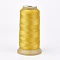 Polyester Thread, for Custom Woven Jewelry Making, Gold, 0.25mm, about 700m/roll