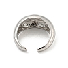 4Pcs Alloy Open Cuff Rings Kit for Women RJEW-K260-05P-5