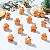 18Pcs 6 Styles Christmas Opaque Resin Cabochons RESI-CJ0004-73-6