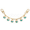 Brass Figaro Chains Bag Strap AJEW-TAC00039-1