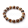 Gemstone Stretch Bracelets BJEW-JB01533-2