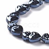 Smooth Handmade Porcelain Beads X-PORC-M003-09F-3