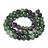 Natural Ruby in Zoisite Beads Strands G-K245-Q01-01-2