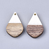 Resin & Walnut Wood Pendants RESI-S358-23F-2