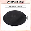 3Pcs 3 Colors Polyester Round Fascinator Hat Base for Millinery AJEW-FG0002-76-2