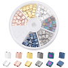 ARRICRAFT 120Pcs 6 Colors Electroplate Glass Seed Beads SEED-AR0001-04-1