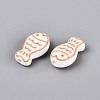 Handmade Porcelain Ceramic Beads PORC-Q005-05B-2