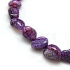 Nuggets Natural Crackle Agate Beads Strands G-P031-02-2