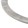 Iron Open Cuff Snake Chain Choker Necklaces for Women NJEW-M085-05P-2