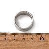 201 Stainless Steel Wide Band Finger Rings RJEW-K252-02F-P-5
