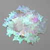 Rainbow Iridescent PVC Paillette/Sequins Links KY-WH0046-100I-2